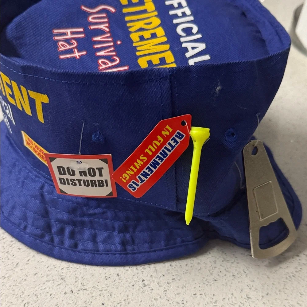 Blue Retirement Survival Hat